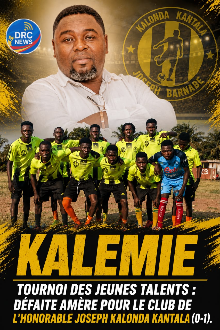 Tournoi des Jeunes Talents de Kalemie : le FC Kantala Kalonda  s’incline 1-0 face à Gueita Gold